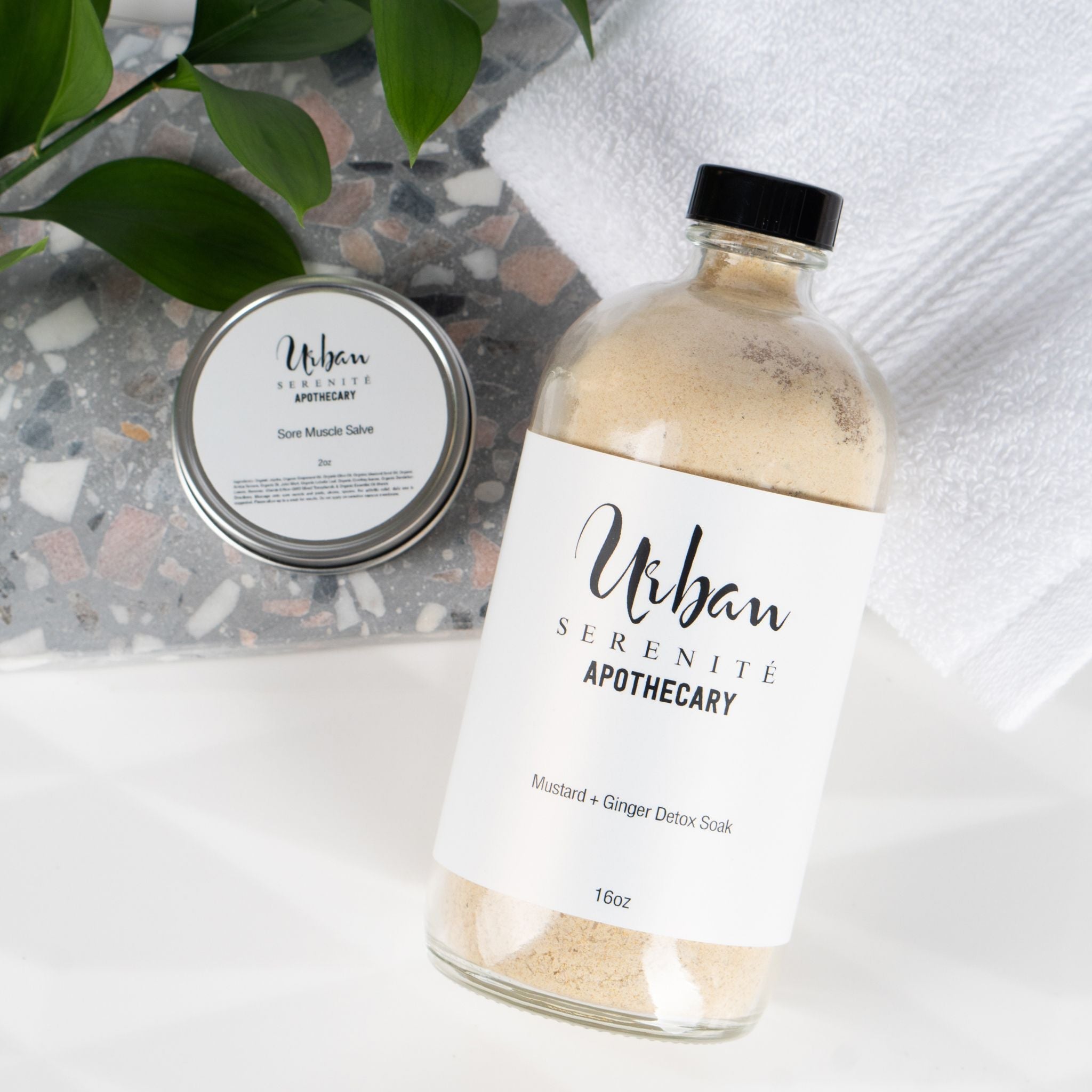 Bundle - Workout Recovery natural skincare by Urban Serenité Apothecary