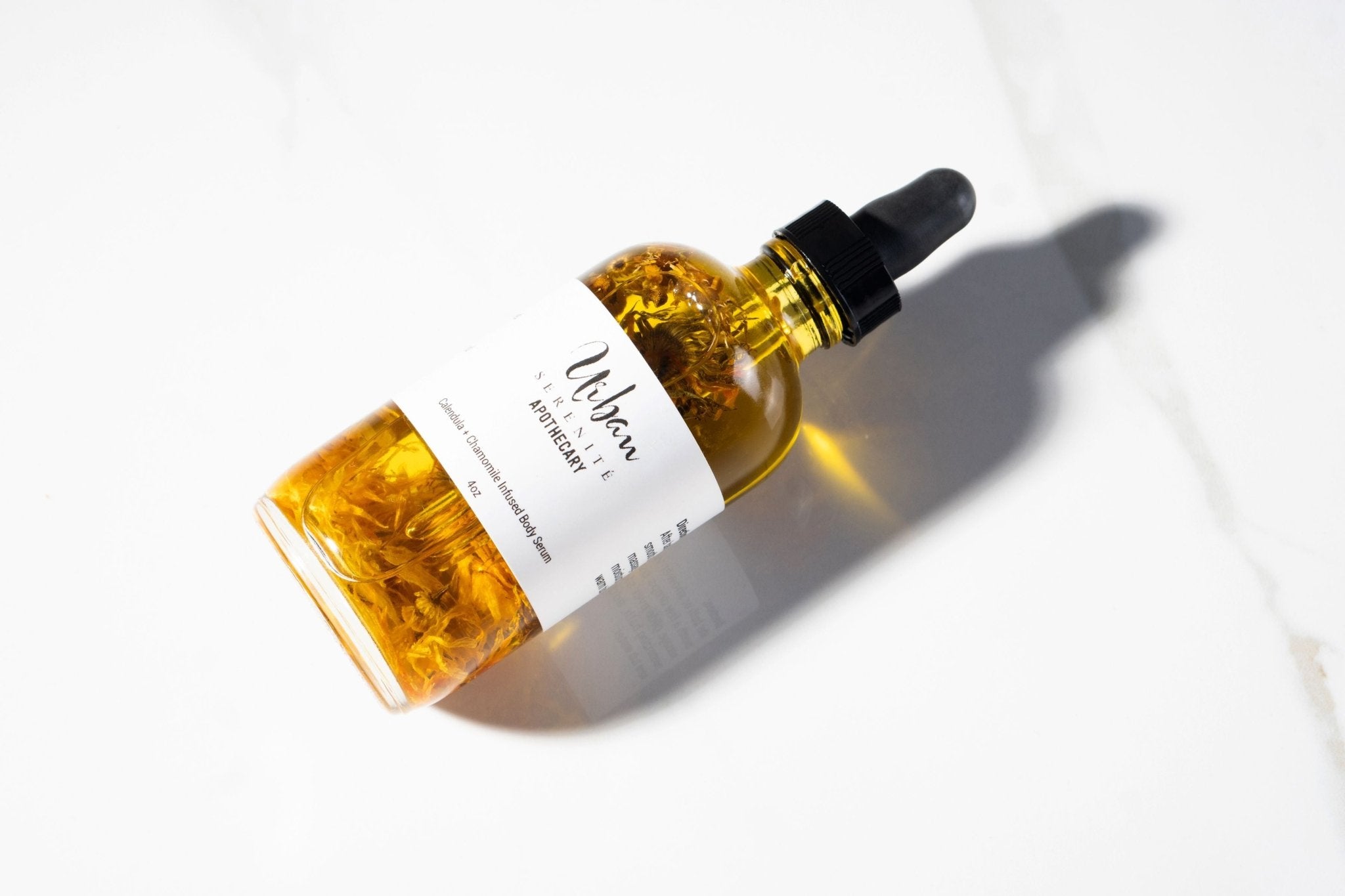 Calendula + Chamomile Infused Body Serum natural skincare by Urban Serenité Apothecary