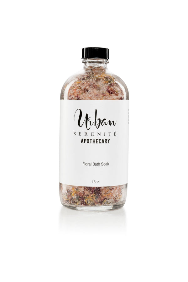 Floral Bath Soak natural skincare by Urban Serenité Apothecary