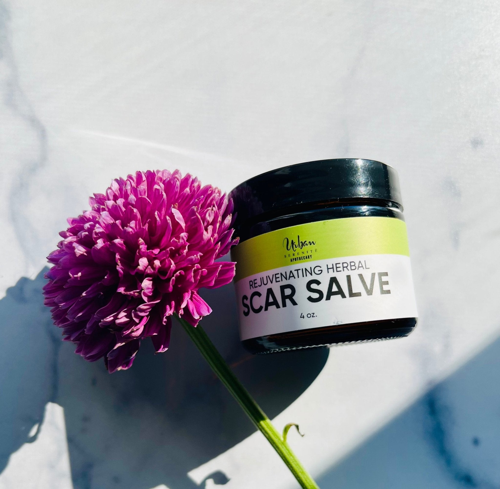 Rejuvenating Herbal Scar Salve natural skincare by Urban Serenité Apothecary
