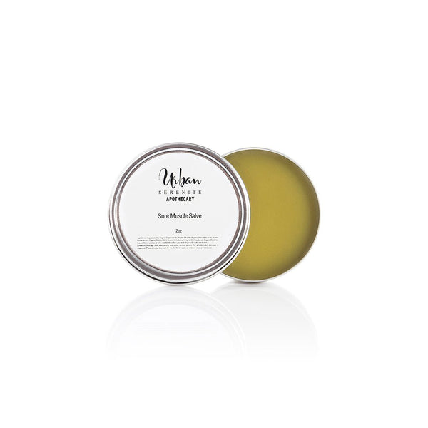 Sore Muscle + Stiff Joint Salve natural skincare by Urban Serenité Apothecary